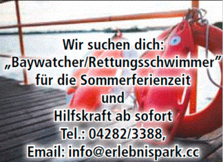 Sommerjob am See zu vergeben!