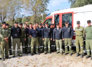 Feuerwehr übte am Pressegger See für Katastropheneinsätze