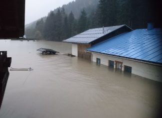 Die Fischzucht Zerza in Waidegg wurde zum Katastrophenort