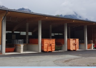 Altstoffsammelzentrum Eröffnung in Dellach