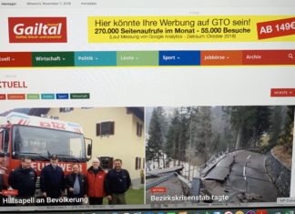 Neuer Webauftritt von Gailtal Journal Online!