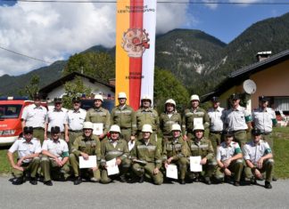 Ausgezeichnete Feuerwehr-Maschinisten im Bezirk Hermagor