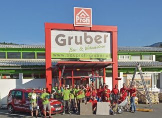 Bau-Profi-Tage im BauFachMarkt Gruber