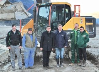 Lösung für von der Gail überflutete landwirtschaftliche Flächen
