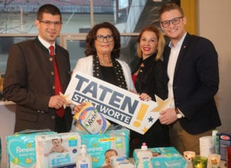 350 Einkaufswägen für Menschen in Not