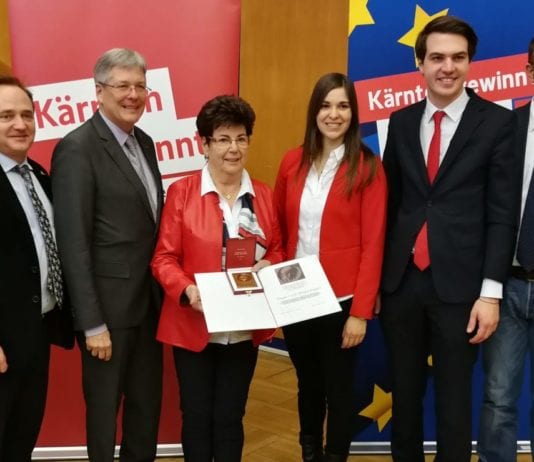 Josef Zoppoth als Bezirksparteivorsitzender in Hermagor wiedergewählt