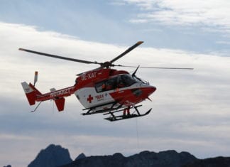 Alpinunfall mit Mountain Cart im Bezirk Hermagor