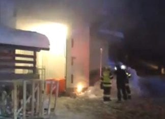 Schwelbrand in Hotel am Nassfeld