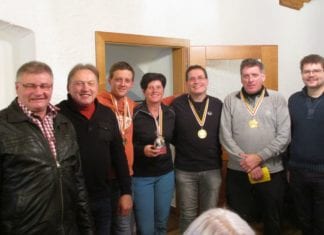 Ortsmeisterschaft im Eisstockschießen