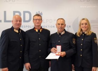 Ehrungen und Ernennungen bei der Polizei Kärnten