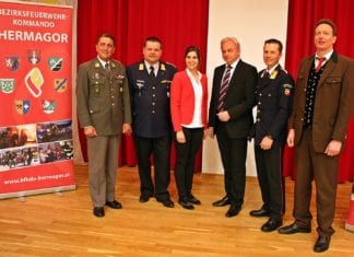Bezirksfeuerwehrtag in Weißbriach