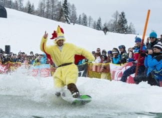 Waterslide Contest 2019 am 16. März am Nassfeld