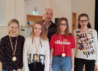 NMS Kötschach-Mauthen gewinnt die Mädchen-Schulschach-Landesmeisterschaft 2019