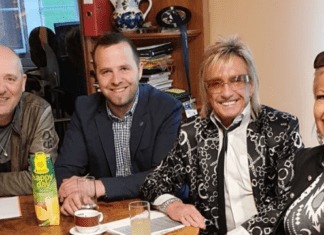 Yvonne und Bert Wollersheim zu Besuch in Bad Bleiberg