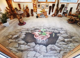3D-Illusionsmalerei in der Malerei Wieser