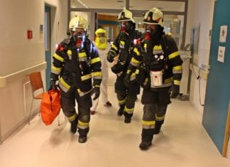 Großübung der Feuerwehren in Hermagor