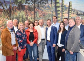 Eröffnung Saurierausstellung im erweiterten Geoparkzentrum Dellach/Gail