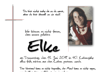 Elke Zimmermann ist nicht mehr