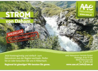 Jetzt zum regionalen Stromanbieter wechseln!