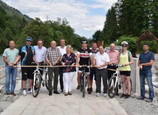 Offizielle Freigabe der neuen „Oselitzenquerung“ am Radweg R3