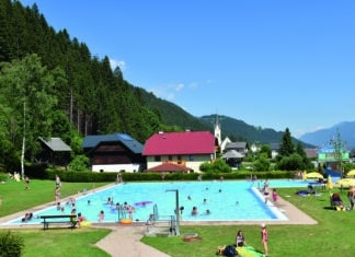 Hinein ins Badevergnügen