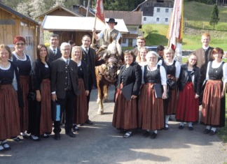 Traditionelles Abendsingen der Sängerrunde Würmlach