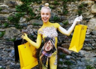 Ernst Wieser beim World Bodypainting Festival