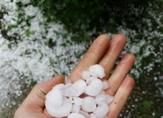 Unwetterwarnung: Hagel in Hermagor