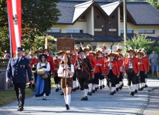 61. Bezirksmusikertreffen in Tröpolach