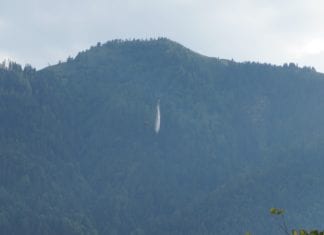 Waldbrand auf der Mauthner Alm