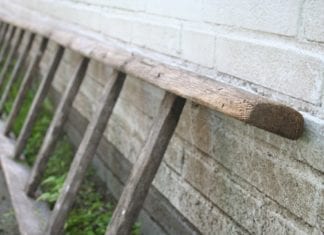 Unfall bei Dacharbeiten