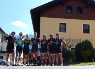 Radprofi Gregor Mühlberger radelte mit Radlwolf und Freunden im Gailtal