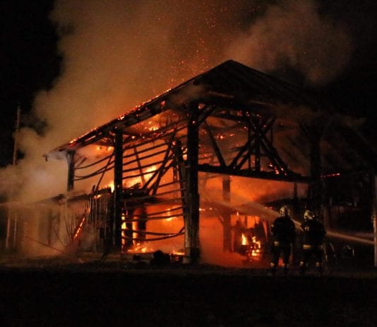 Neuerlicher Brand in Würmlach im Oberen Gailtal