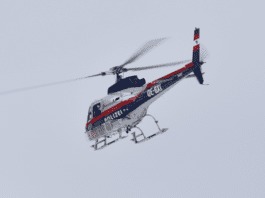 Bergnot am Kleinen Pal: Polizeihubschrauber rettet Wanderin (32) aus steilem Gelände