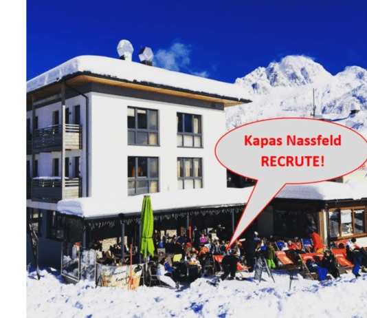 Kapas* das Cafe – die Bar am Nassfeld sucht Verstärkung!