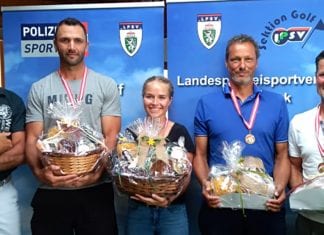 Erfolgreiche Teilnahme der Gailtaler Polizisten/innen bei der POLIZEI GOLF Bundesmeisterschaft 2019