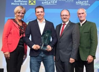 Salcher als Kärntner Behindertensportler des Jahres ausgezeichnet