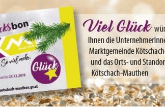 Weihnachtsaktion Glücksbon