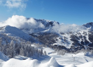 Das Nassfeld freut sich über die ersten ausgiebigen Schneefälle der Saison