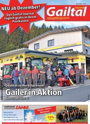 Gailtal Journal - Gailtal Journal - Die Neue GRATIS-Tageszeitung