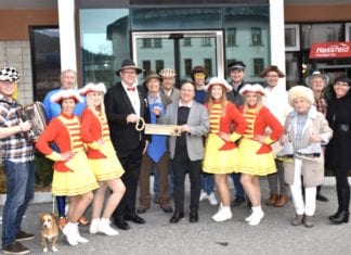 Faschingswecken im Hermagorer Rathaus