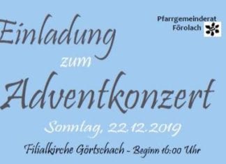 Benefizveranstaltung des Pfarrgemeinderates Förolach