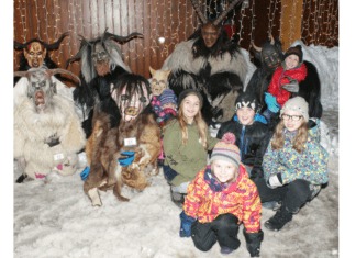 Jubiläums-Kinderkrampuslauf in Hermagor