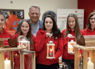 Rotes Kreuz: Friedenslichtaktion 2019
