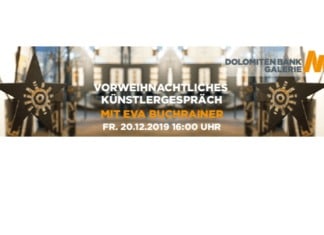 Künstlergespräch in der DolomitenBank-Galerie mit Eva Buchrainer