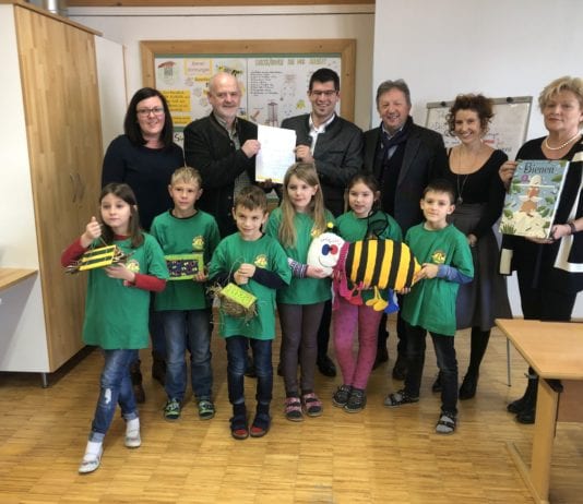 Bienenlehrpfad Arnoldstein im Entstehen