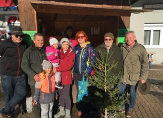Christbaumbasar erzielte tolles Spendenergebnis