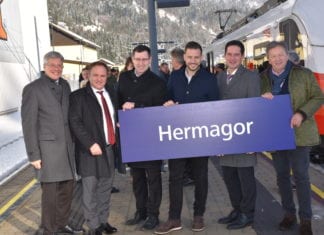 Eröffnungsfeier der Gailtalbahn Elektrifizierung