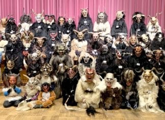 Jubiläums-Kinderkrampuslauf in Hermagor