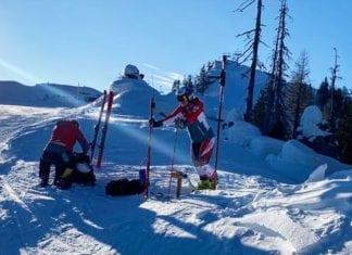 ÖSV Damen Speed-Weltcup-Mannschaft trainiert neuerlich bei perfekten Pistenbedingungen in der Region Nassfeld-Pressegger See
